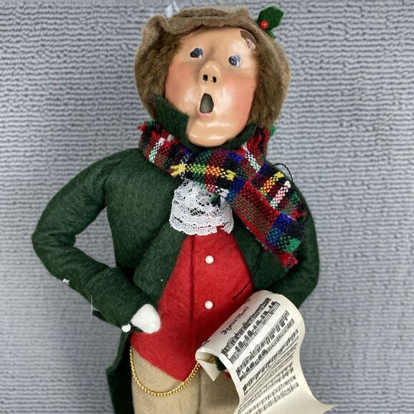 VTG‎ 1992 Byers Choice Carolers Signed Limited Edition 13” Holding Sheet Music - Picture 2 of 8